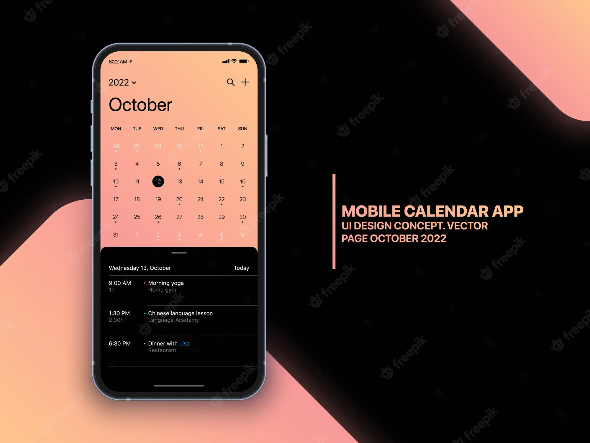 calendrier-mobile-app-concept-octobre-2022-page-liste-taches-taches-ui-ux-design-vecteur-maquette-ecran-iphone-realiste-isolee-fond-modele-application-smartphone-business-planner_87538-2516